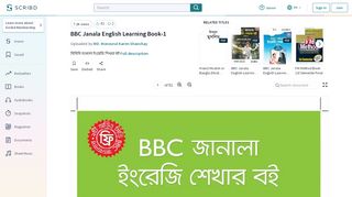 
                            8. BBC Janala English Learning Book-1 - Scribd