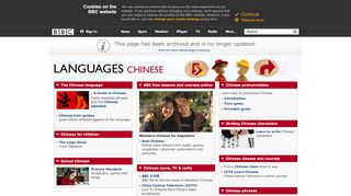 
                            3. BBC - Learn Chinese with free online lessons