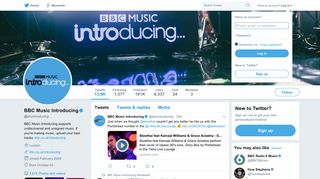 
                            5. BBC Music Introducing (@bbcintroducing) | Twitter