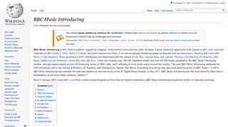 
                            6. BBC Music Introducing - Wikipedia