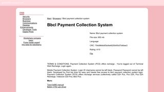 
                            6. Bbcl Payment Collection System! Archive - ChangeIP