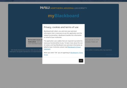 
                            2. BbLearn - Northern Arizona University