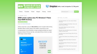 
                            9. BBM untuk Laptop atau PC Windows? Pakai Saja BBM Desktop ...