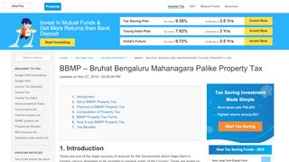 
                            9. BBMP Property Tax - Bruhat Bengaluru Mahanagara Palike Payment ...