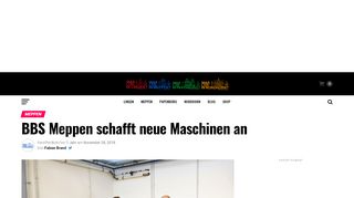 
                            13. BBS Meppen schafft neue Maschinen an | Was Los In