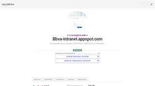 
                            3. Bbva-intranet.appspot.com - BBVA Entorno Colaborativo