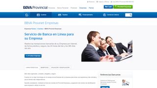 
                            5. BBVA Provinet Empresas | BBVA Provincial