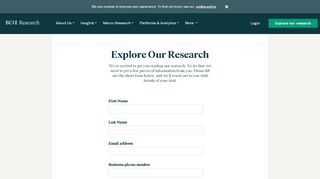 
                            5. BCA Research - Evaluate our research