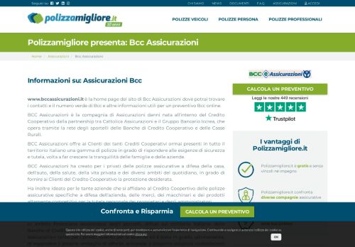 
                            11. Bcc Assicurazioni | Polizzamigliore.it