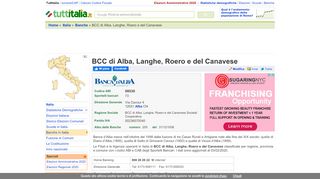 
                            7. BCC di Alba, Langhe, Roero e del Canavese - ABI, CAB, Filiali e ...