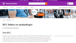 
                            7. BCC folder - Bekijk alle BCC aanbiedingen - Reclamefolder