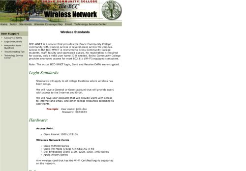 
                            7. BCC Wireless Network - Bronx Community College