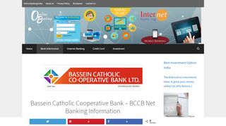 
                            6. BCCB Internet Banking information and login guidelines.