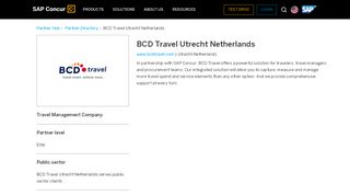 
                            11. BCD Travel - SAP Concur