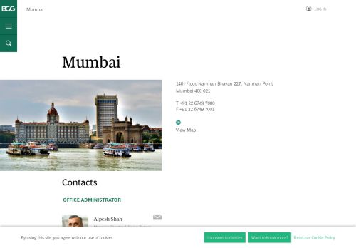 
                            12. BCG's Mumbai Office – Consulting Resources in India