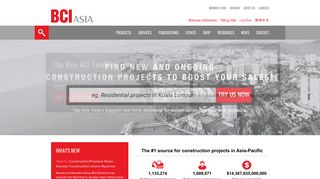 
                            2. BCI Asia: Leading provider of construction project leads