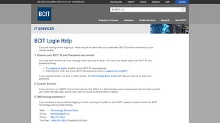 
                            5. BCIT : : IT Services : : BCIT Login Help