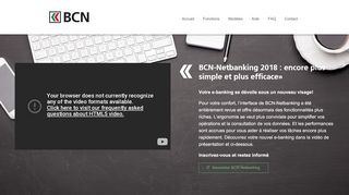 
                            2. BCN Netbanking 2018 - Banque Cantonale Neuchâteloise
