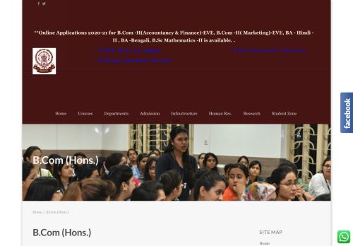 
                            13. B.Com (Hons.) – Shri Shikshayatan College