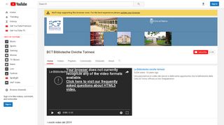 
                            13. BCT Biblioteche Civiche Torinesi - YouTube