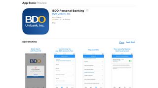 
                            8. BDO Personal Banking on the App Store - iTunes - Apple