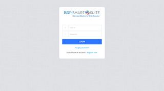 
                            9. BDP Smart 3.0 - Login