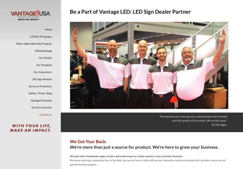 
                            8. Be a Part of Vantage LED: LED Sign Dealer Partner - LED Signs by ...