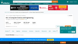 
                            9. B.E. in Computer Science and Engineering at SECE - Sri Eshwar ...