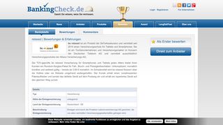 
                            10. be relaxed | BankingCheck.de