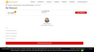 
                            4. Be Relaxed Test - Netzsieger