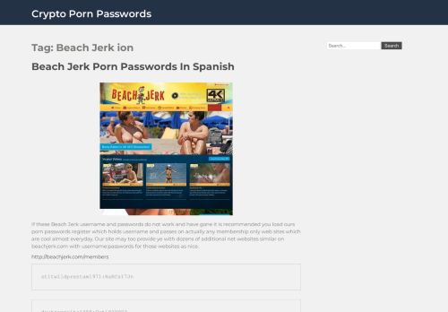 
                            13. Beach Jerk ion – Crypto Porn Passwords