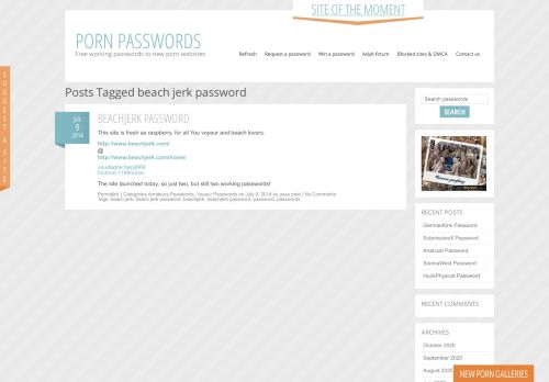 
                            4. Beach Jerk Password | Porn Passwords