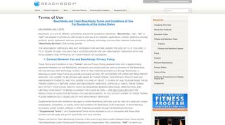 
                            11. Beachbody Terms of Use - beachbody.com