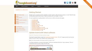 
                            3. BeagleBoard.org - getting-started