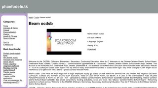 
                            9. Beam ocdsb download - phaefodele.tk