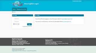 
                            1. BearingNet Login