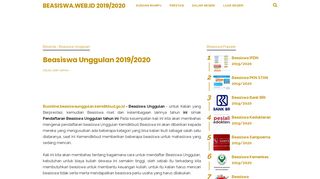 
                            6. Beasiswa Unggulan 2019/2020 - Beasiswa.web.id 2019/2020