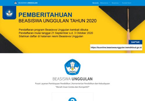 
                            2. Beasiswa Unggulan