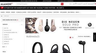 
                            8. Beats Multimedia | online kaufen - MANOR