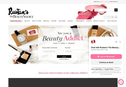 
                            8. Beauty Addict Log In - Rustan's The Beauty Source | Elite Beauty ...