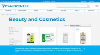 
                            10. Beauty and Cosmetics- VitaminCenter