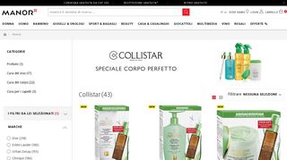 
                            5. Beauty Collistar | acquistare online - MANOR
