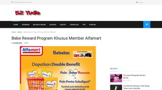 
                            6. Bebe Reward Program Khusus Member Alfamart - 52 Yudie