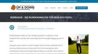 
                            3. bebrassie - die Rundenanalyse für dein Golfspiel - Up & Down
