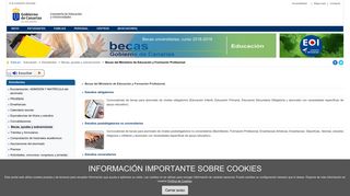 
                            8. Becas del MEC | Estudiantes | Consejería de Educación y ...