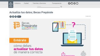 
                            1. Becas Prepárate - Gobierno de Guadalajara