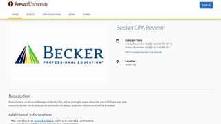
                            12. Becker CPA Review - ProfLink - Campus Labs