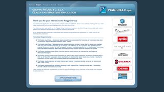 
                            8. become a Dealer - Piaggio