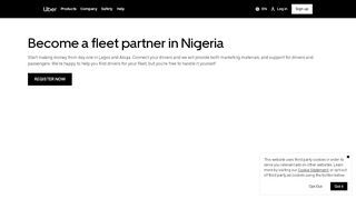 
                            10. Become A Fleet Owner in Nigeria | Uber