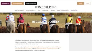 
                            8. Become a Jockey - Weatherbys Point-to-Point